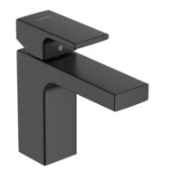 Hansgrohe Vernis Shape wastafelkraan 100 CoolStart met EcoSmart met trekstang-afvoergarnituur mat-zwart 71594670 32 Hansgrohe Vernis Shape wastafelkraan 100 CoolStart met EcoSmart met trekstang-afvoergarnituur mat-zwart 71594670 32