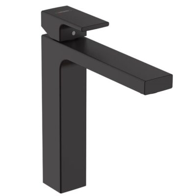 Hansgrohe Vernis Shape wastafelkraan 190 met verhoogde kraanlichaam met EcoSmart met trekstang-afvoergarnituur mat-zwart 71562670 4 Hansgrohe Vernis Shape wastafelkraan 190 met verhoogde kraanlichaam met EcoSmart met trekstang-afvoergarnituur mat-zwart 71562670 4
