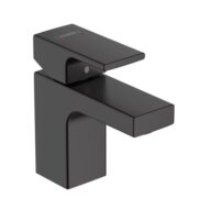 Hansgrohe Vernis Shape wastafelkraan 70 met EcoSmart met trekstang-afvoergarnituur mat-zwart 71560670 46