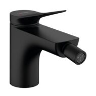 Hansgrohe Vivenis bidetkraan met trekstang-afvoergarnituur mat-zwart 75200670