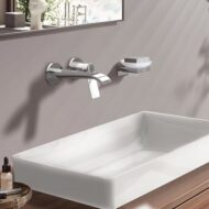 Hansgrohe Vivenis eengreeps inbouw wastafelmengkraan met EcoSmart met altijd open afvoer chroom 75050000 Hansgrohe Vivenis eengreeps inbouw wastafelmengkraan met EcoSmart met altijd open afvoer chroom 75050000