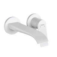 Hansgrohe Vivenis eengreeps inbouw wastafelmengkraan met EcoSmart met altijd open afvoer mat-wit 75050700 Hansgrohe Vivenis eengreeps inbouw wastafelmengkraan met EcoSmart met altijd open afvoer mat-wit 75050700
