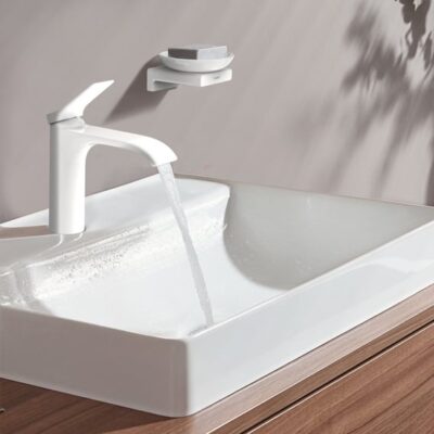 Hansgrohe Vivenis wastafelkraan 110 met EcoSmart mat-wit 75022700 6