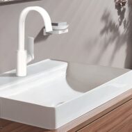Hansgrohe Vivenis wastafelkraan 210 met EcoSmart mat-wit 75032700