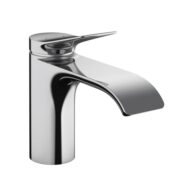 Hansgrohe Vivenis wastafelkraan 80 met EcoSmart met trekstang-afvoergarnituur chroom 75010000