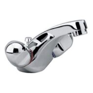 Ideal Standard Alpha wastafelkraan met trekstang-afvoergarnituur chroom B2036AA