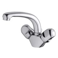 Ideal Standard Alpha wastafelkraan met trekstang-afvoergarnituur chroom B2039AA