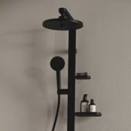 Ideal Standard Alu hoofddouche 2 straalsoorten Ø260 mm mat-zwart BD581XG Ideal Standard Alu hoofddouche 2 straalsoorten Ø260 mm mat-zwart BD581XG
