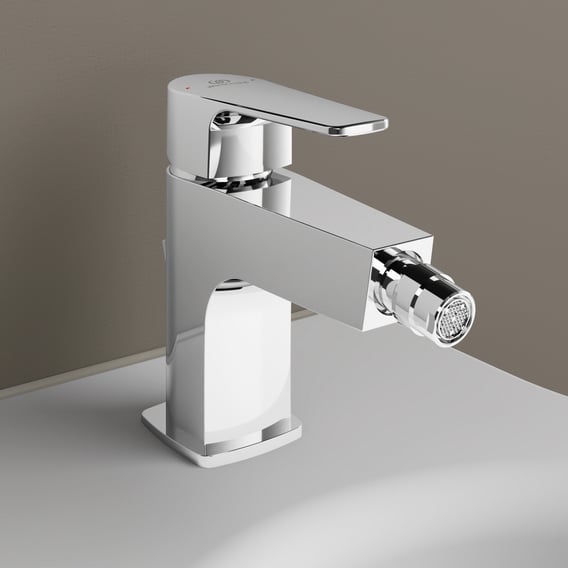 Ideal Standard Cerafine D bidetkraan met trekstang afvoergarnituur chroom BC691AA 3 Ideal Standard Cerafine D bidetkraan met trekstang afvoergarnituur chroom BC691AA 3