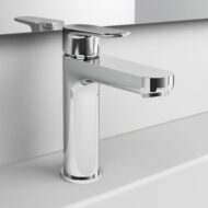 Ideal Standard Cerafine O wastafelkraan Grande BlueStart met trekstang-afvoergarnituur chroom BC702AA 46