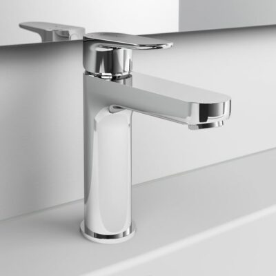 Ideal Standard Cerafine O wastafelkraan Grande BlueStart met trekstang-afvoergarnituur chroom BC702AA 9