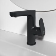 Ideal Standard Cerafine O wastafelkraan Grande met trekstang-afvoergarnituur mat-zwart BC703XG Ideal Standard Cerafine O wastafelkraan Grande met trekstang-afvoergarnituur mat-zwart BC703XG