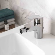 Ideal Standard CeraFlex bidetkraan met trekstang-afvoergarnituur chroom B1718AA