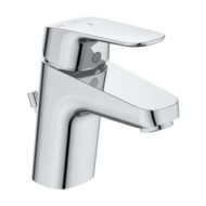 Ideal Standard CeraFlex wastafelkraan BlueStart met trekstang afvoergarnituur chroom B1711AA