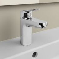 Ideal Standard CeraFlex wastafelkraan Grande met trekstang-afvoergarnituur chroom B1713AA