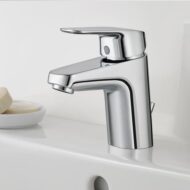 Ideal Standard CeraFlex wastafelkraan met trekstang-afvoergarnituur chroom B1707AA Ideal Standard CeraFlex wastafelkraan met trekstang-afvoergarnituur chroom B1707AA