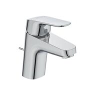 Ideal Standard CeraFlex wastafelkraan met trekstang-afvoergarnituur chroom B1708AA Ideal Standard CeraFlex wastafelkraan met trekstang-afvoergarnituur chroom B1708AA