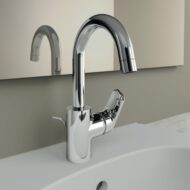 Ideal Standard CeraFlex wastafelkraan met trekstang-afvoergarnituur chroom B1716AA Ideal Standard CeraFlex wastafelkraan met trekstang-afvoergarnituur chroom B1716AA