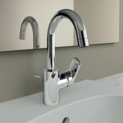 Ideal Standard CeraFlex wastafelkraan met trekstang-afvoergarnituur chroom B1716AA 7