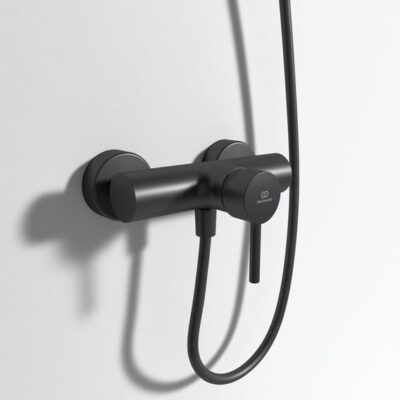 Ideal Standard Ceraline eengreeps opbouw douchemengkraan 1 verbruiker mat-zwart BC200XG 7
