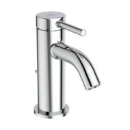 Ideal Standard Ceraline Nuovo wastafelkraan Blue Start met trekstang-afvoergarnituur chroom BD756AA Ideal Standard Ceraline Nuovo wastafelkraan Blue Start met trekstang-afvoergarnituur chroom BD756AA