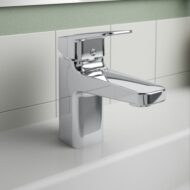 Ideal Standard CeraPlan wastafelkraan BlueStart met afsluitbare afvoerplug push open chroom BD216AA