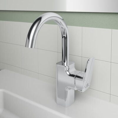 Ideal Standard CeraPlan wastafelkraan met trekstang-afvoergarnituur chroom BD235AA 8