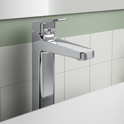 Ideal Standard CeraPlan wastafelkraan met verhoogde kraanlichaam chroom BD236AA 7