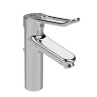 Ideal Standard CeraPlus 2 wastafelkraan Grande met trekstang-afvoergarnituur chroom BC103AA