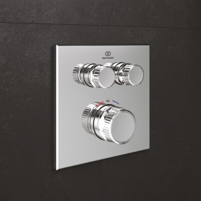 Ideal Standard Ceratherm Navigo thermostaat voor bad & douche 2 verbruikers chroom A7302AA 9
