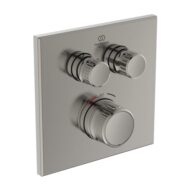 Ideal Standard Ceratherm Navigo thermostaat voor bad & douche 2 verbruikers zilver storm A7302GN