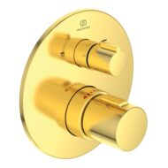 Ideal Standard Ceratherm T100 thermostaat voor bad & douche 2 verbruikers goud geborsteld A5814A2