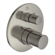Ideal Standard Ceratherm T100 thermostaat voor bad & douche 2 verbruikers zilver storm A5815GN