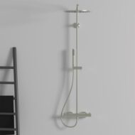 Ideal Standard Ceratherm T125 thermostatische opbouw regendoucheset Ø300 mm zilver storm A7589GN