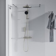 Ideal Standard Ceratherm T125 thermostatische opbouw regendoucheset Ø300 mm zilver storm A7689GN