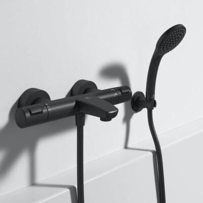 Ideal Standard Ceratherm T25 opbouw bad thermostaatkraan 2 verbruikers mat-zwart A7544XG 6