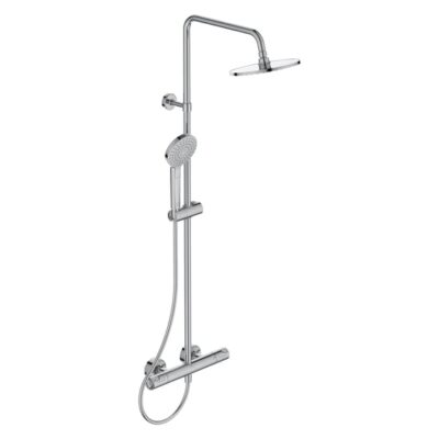 Ideal Standard Ceratherm T50 thermostatische opbouw regendoucheset Ø200 mm chroom A7225AA 7