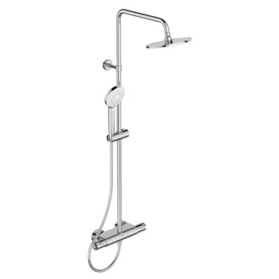 Ideal Standard Ceratherm T50 thermostatische opbouw regendoucheset Ø200 mm chroom A7230AA 7