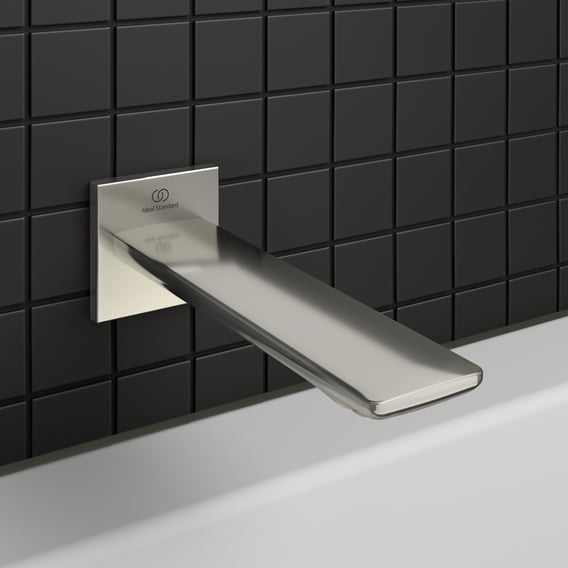 Ideal Standard Conca baduitloop zilver storm BC769GN 3 Ideal Standard Conca baduitloop zilver storm BC769GN 3