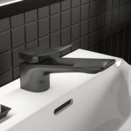 Ideal Standard Conca wastafelkraan grijs magnetisch BC754A5