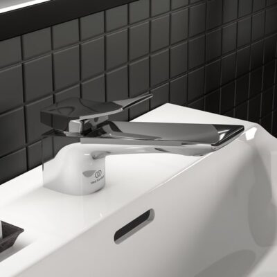 Ideal Standard Conca wastafelkraan met trekstang-afvoergarnituur chroom BC753AA 12