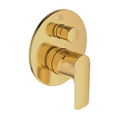 Ideal Standard Connect Air eengreeps inbouw mengkraan voor bad 2 verbruikers goud geborsteld A7035A2 5