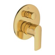 Ideal Standard Connect Air eengreeps inbouw mengkraan voor bad 2 verbruikers goud geborsteld A7057A2