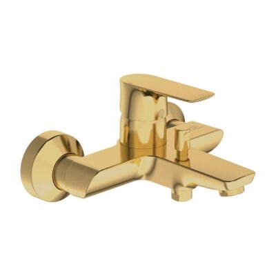 Ideal Standard Connect Air eengreeps opbouw badmengkraan 2 verbruikers goud geborsteld A7033A2 5