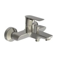 Ideal Standard Connect Air eengreeps opbouw badmengkraan 2 verbruikers zilver storm A7033GN