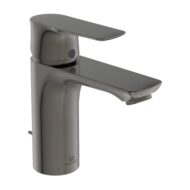 Ideal Standard Connect Air wastafelkraan met trekstang-afvoergarnituur grijs magnetisch A7021A5