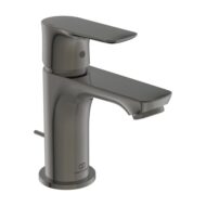 Ideal Standard Connect Air wastafelkraan Piccolo met trekstang-afvoergarnituur grijs magnetisch A7014A5