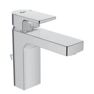 Ideal Standard Edge wastafelkraan met trekstang-afvoergarnituur chroom A7104AA