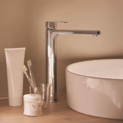 Ideal Standard Edge wastafelkraan met verhoogd kraanhuis chroom A7115AA 5