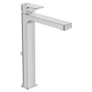 Ideal Standard Edge wastafelkraan met verhoogd kraanlichaam met trekstang-afvoergarnituur chroom A7113AA